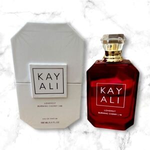 Kayali Lovefest Burning Cherry Eau de Parfum — Red Bottle